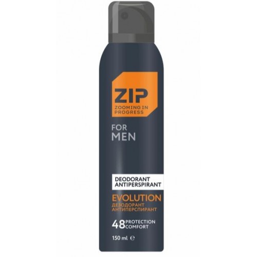 ZIP Дезодорант-антиперспирант Спрей мужской Evolution 48 часов 150мл